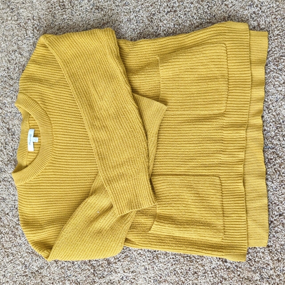 Mustard Yellow Madewell Sweater